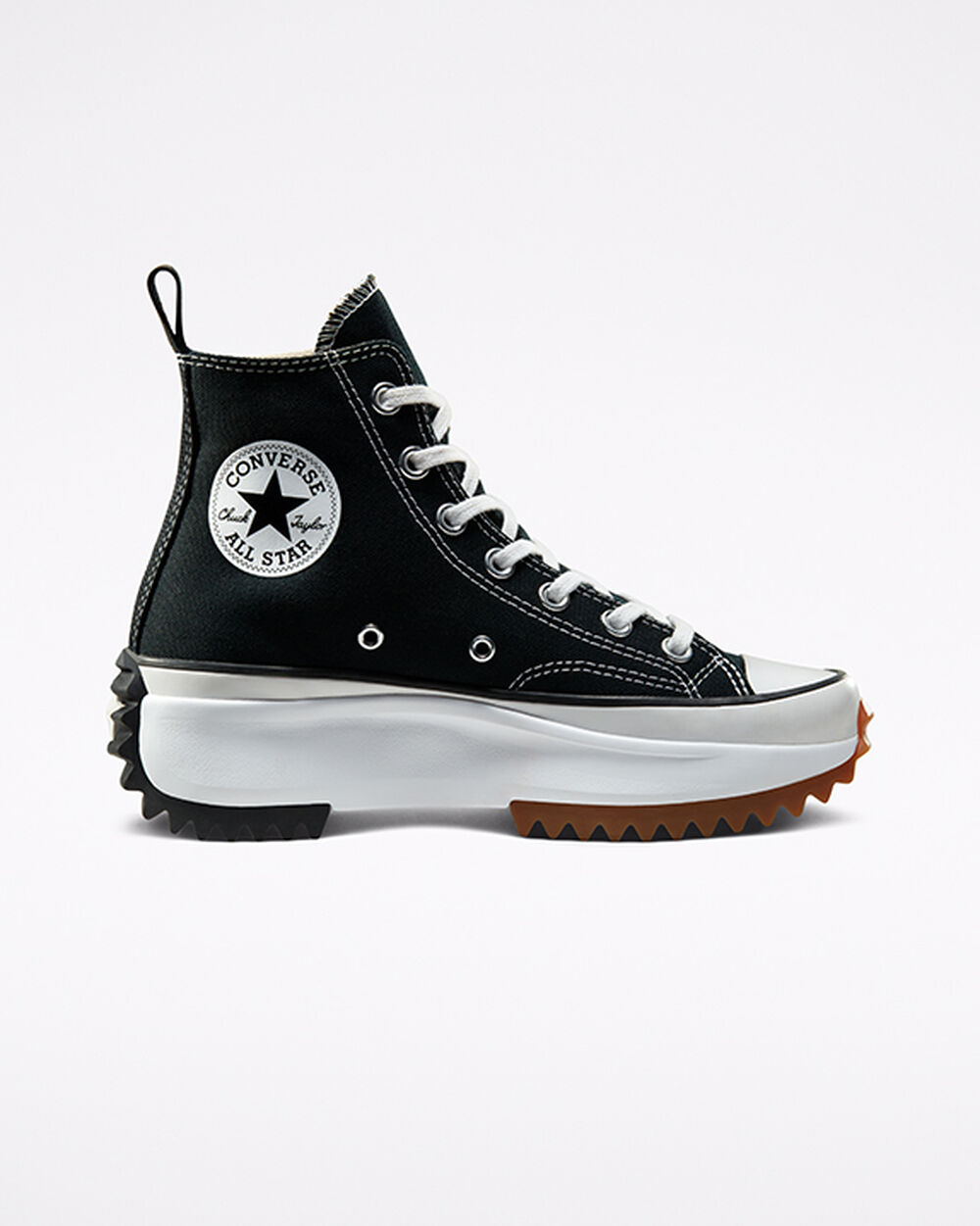 Zapatillas Converse Run Star Hike Mujer Negras Blancas | Uruguay-30269