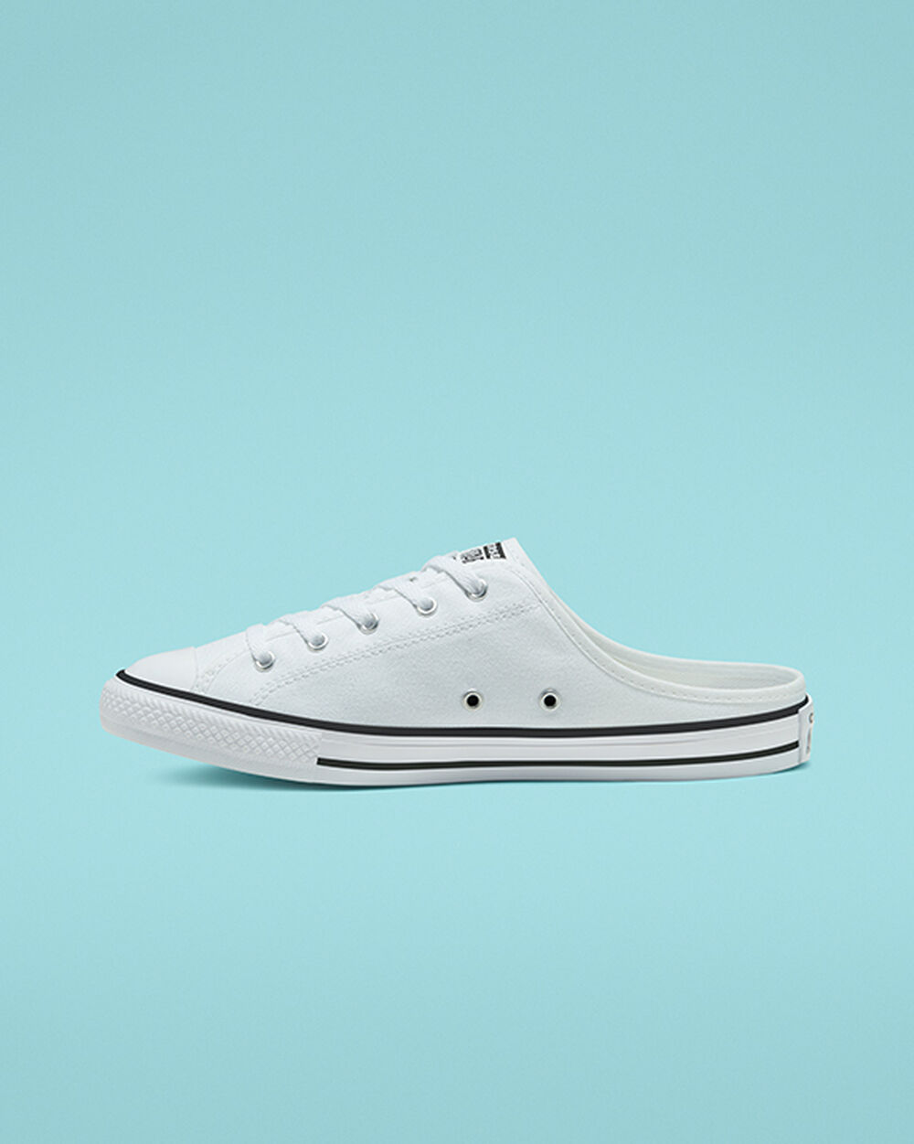 Slip On Converse Chuck Taylor All Star Mujer Blancas Negras | Uruguay-80926