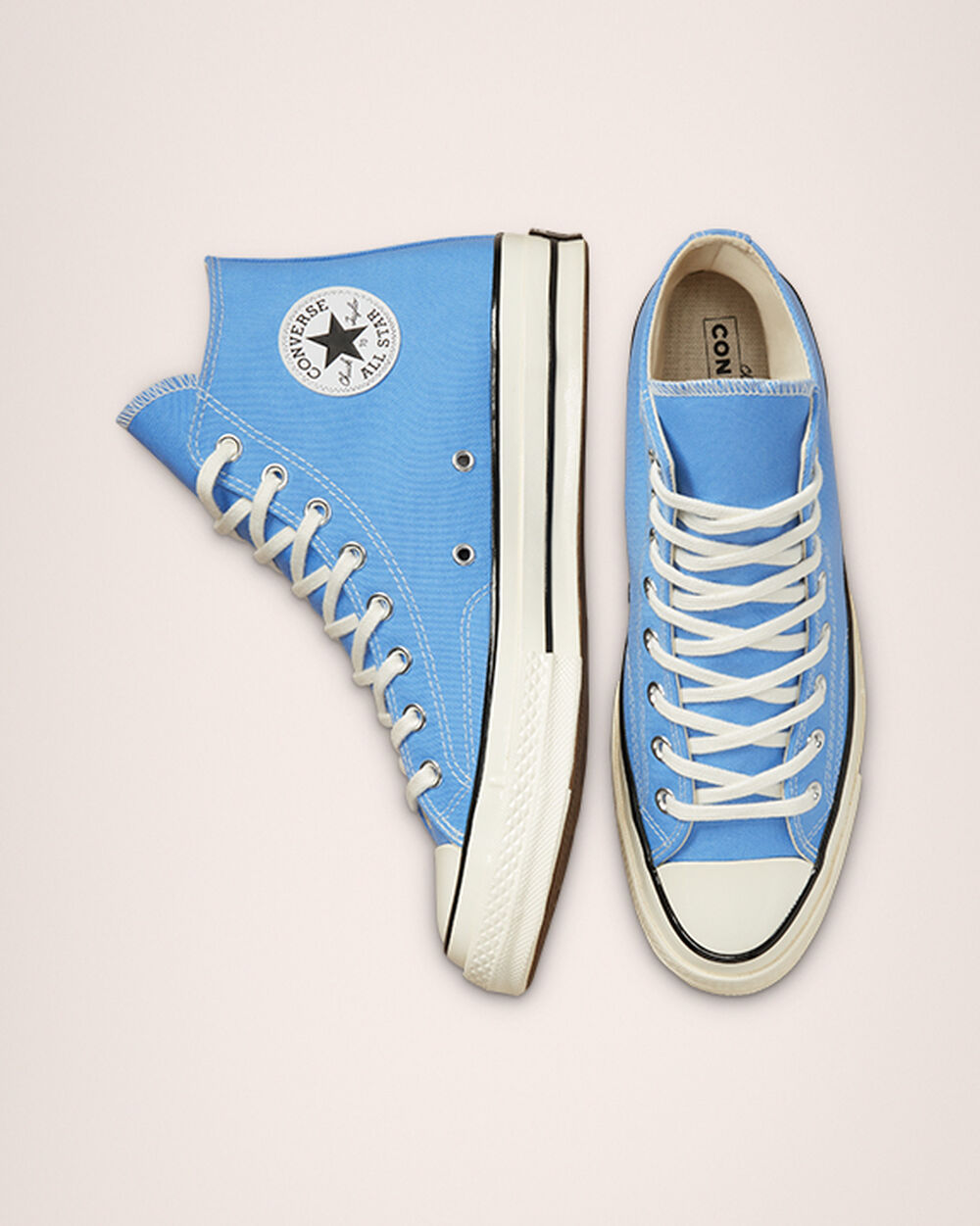 Zapatillas Converse Chuck 70 Hombre Azules Blancas Negras | Uruguay-23108