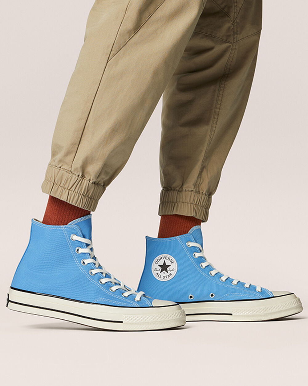 Zapatillas Converse Chuck 70 Hombre Azules Blancas Negras | Uruguay-23108