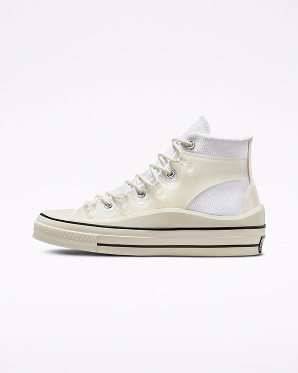 Zapatillas Converse Chuck 70 Hombre Blancas Negras | Uruguay-41509