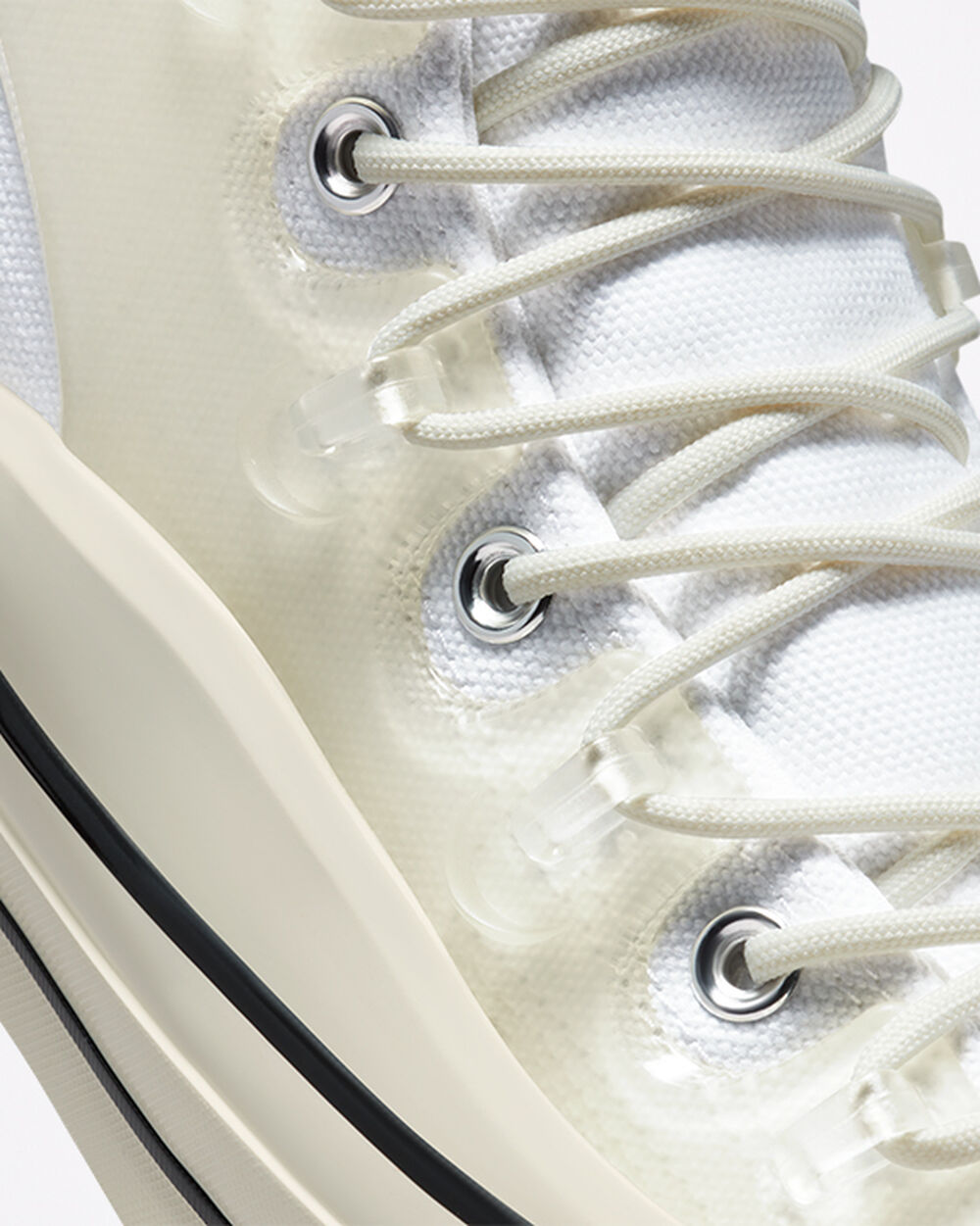 Zapatillas Converse Chuck 70 Hombre Blancas Negras | Uruguay-41509