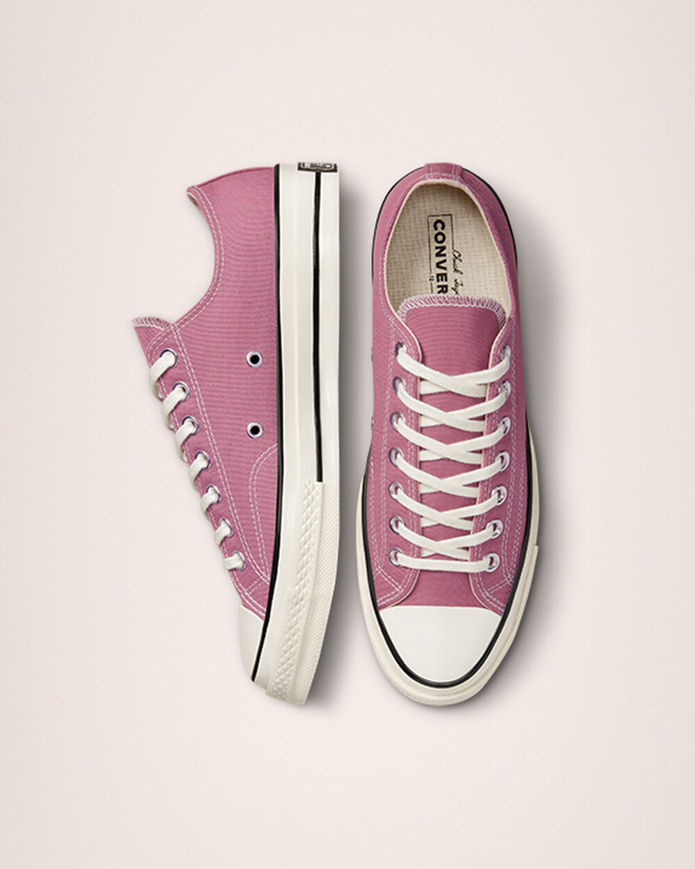 Zapatillas Converse Chuck 70 Hombre Rosas Blancas Negras | Uruguay-60341