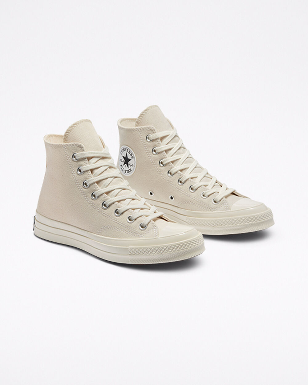 Zapatillas Converse Chuck 70 Mujer Beige Negras | Uruguay-48152