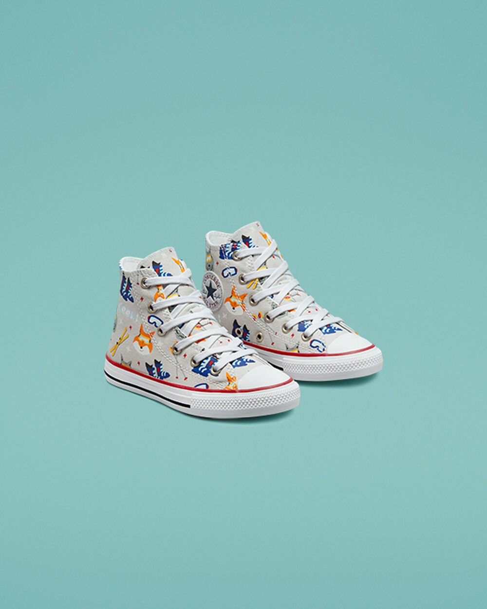 Zapatillas Converse Chuck Taylor All Star Niña Gris Claro Azul Marino | Uruguay-16430