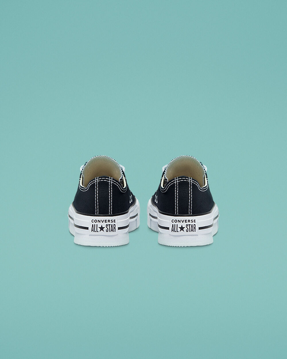 Zapatillas Converse Chuck Taylor All Star Niña Negras Beige Blancas | Uruguay-19032