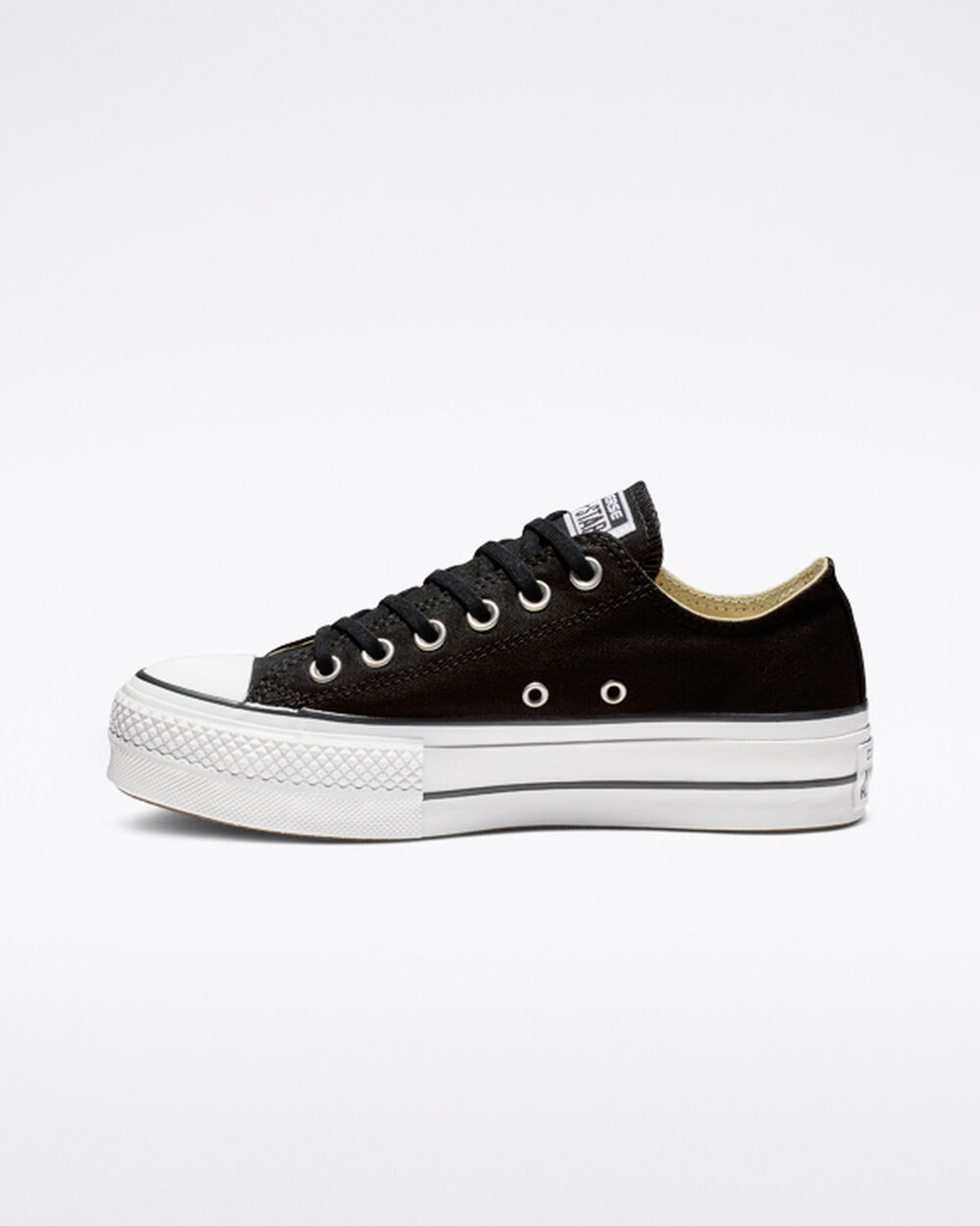 Zapatillas Converse Chuck Taylor All Star Mujer Negras Blancas | Uruguay-68427