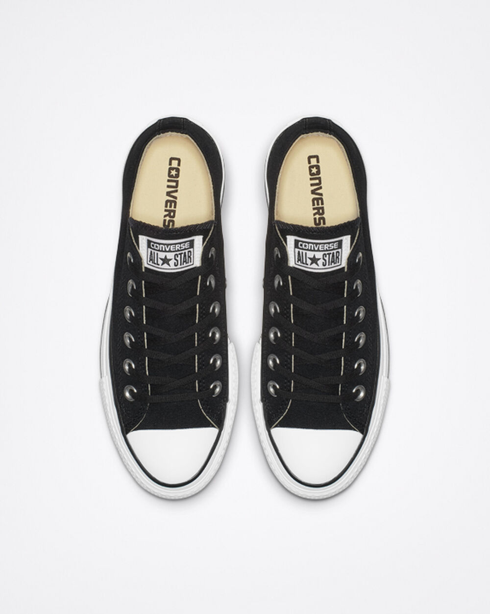 Zapatillas Converse Chuck Taylor All Star Mujer Negras Blancas | Uruguay-68427