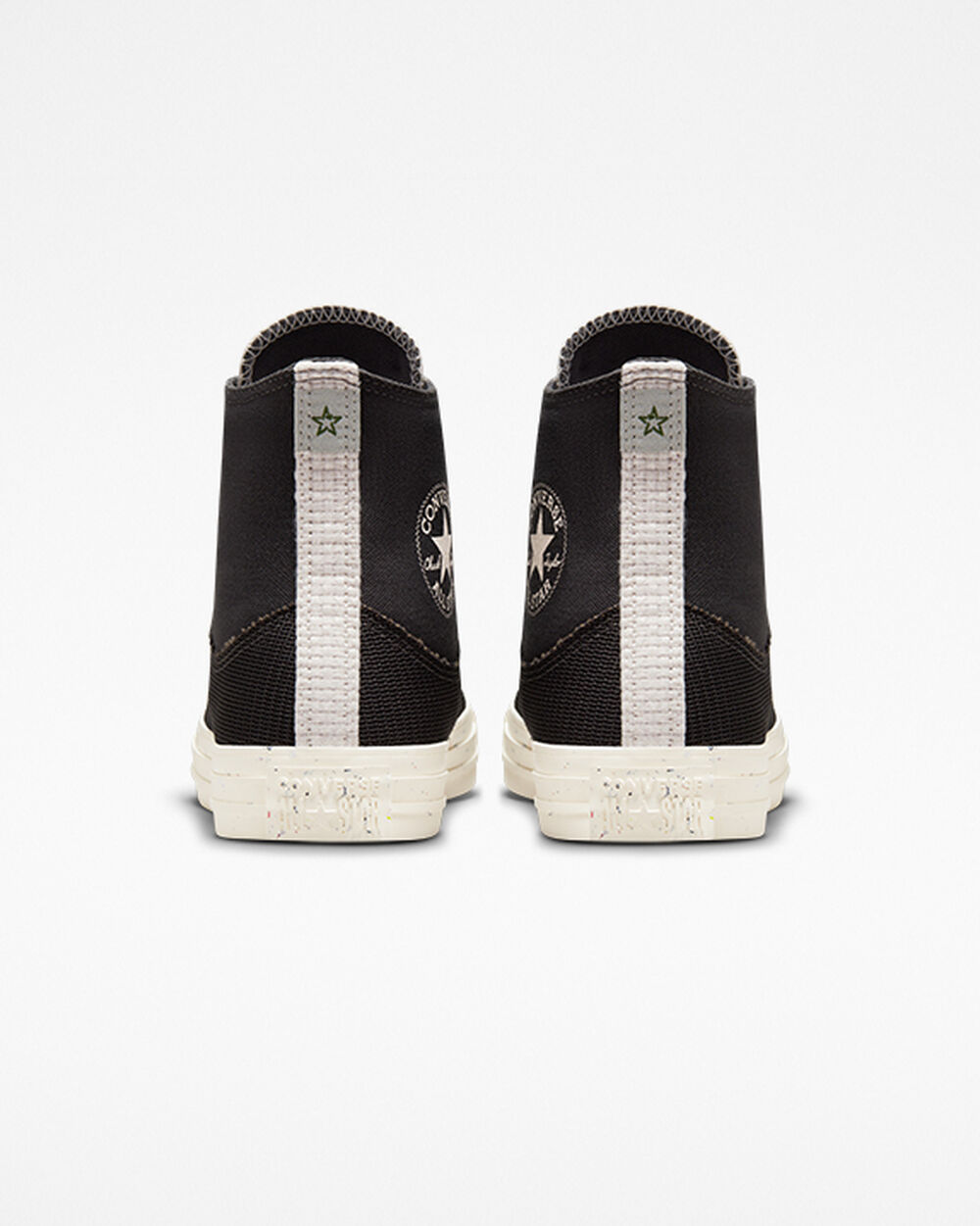 Zapatillas Converse Chuck Taylor All Star Hombre Negras Blancas | Uruguay-89473