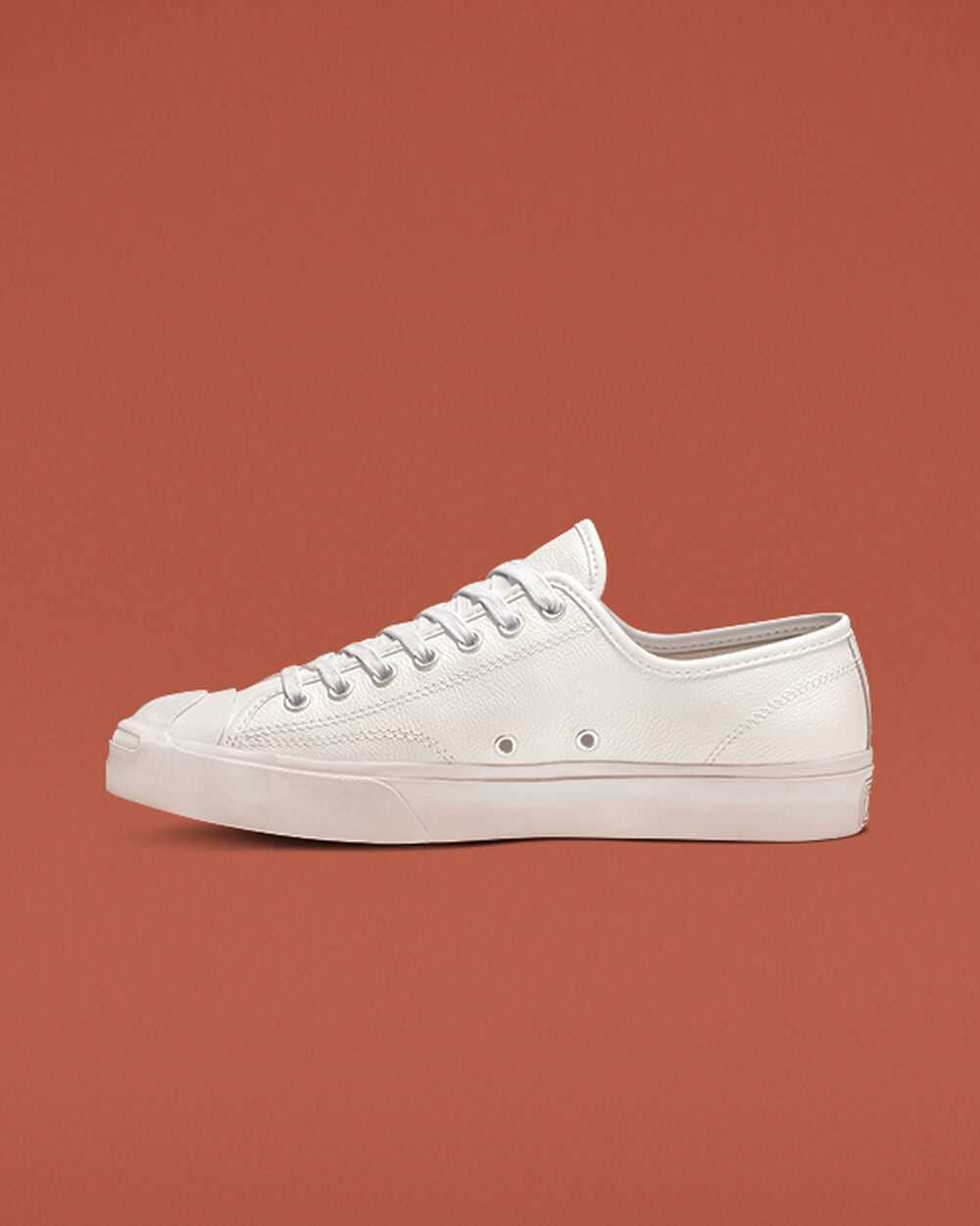 Zapatillas Converse Jack Purcell Mujer Blancas Blancas | Uruguay-29714