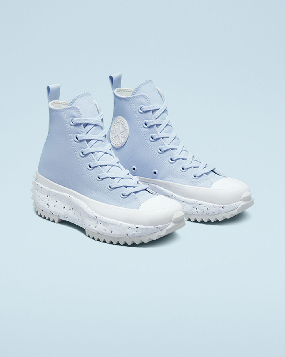 Zapatillas Converse Run Star Hike Hombre Azules Claro Blancas | Uruguay-16748