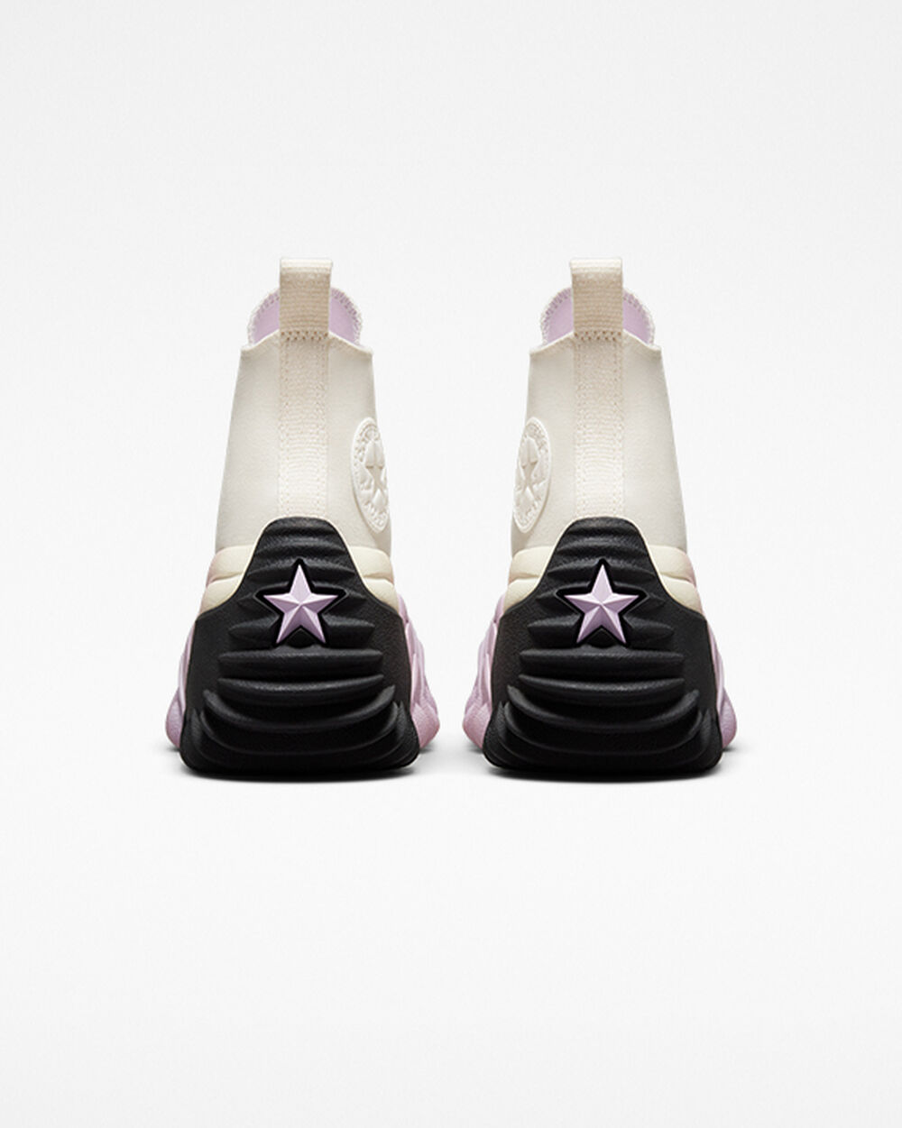 Zapatillas Converse Run Star Motion Mujer Blancas Moradas Negras | Uruguay-81296